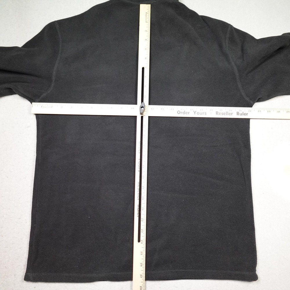 The North Face Jacket Mens Medium Gray Polartec Classic Fleece 1/4 Zip Pullover - Picture 7 of 10